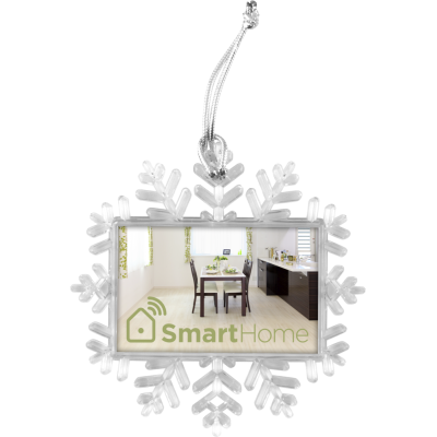 SNOWFLAKE ORNAMENT BAUBLE