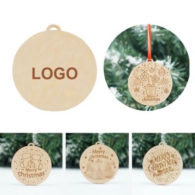 WOOD CHRISTMAS TREE ORNAMENT