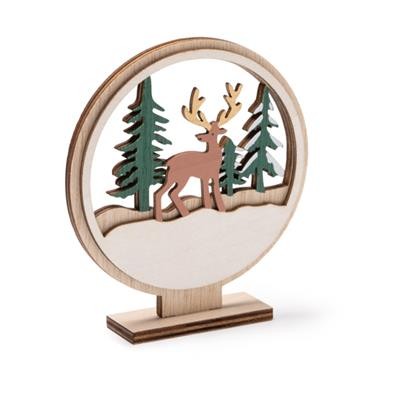 ZIKOS WOODEN CHRISTMAS DECORATION