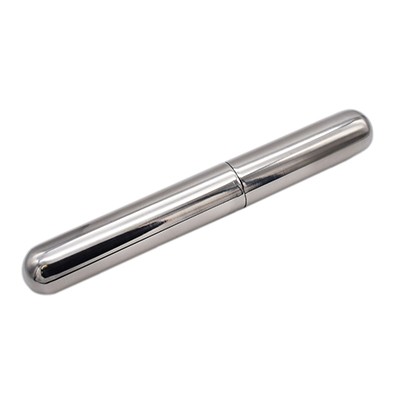 STAINLESS STEEL METAL SINGLE CIGAR TUBE