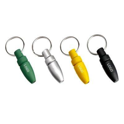 PORTABLE CIGAR PUNCH CUTTER KEYRING CHAIN