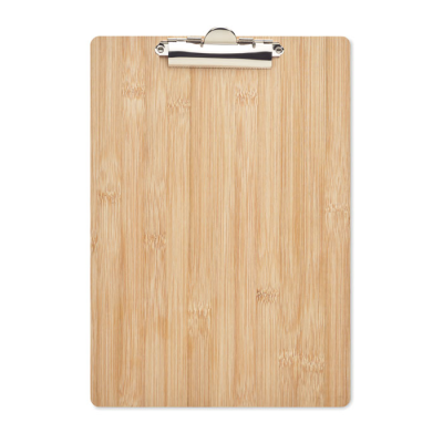 A4 BAMBOO CLIPBOARD in Brown