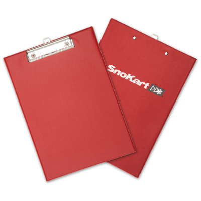 A4 CLIPBOARD in Red