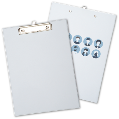 A4 CLIPBOARD in White