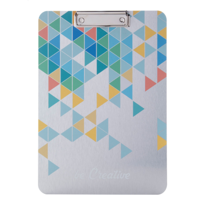 CUSTOM MADE A4 SIZE CLIPBOARD in Silver
