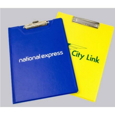 SINGLE OR DOUBLE PAGE VINYL CLIPBOARD