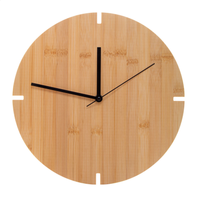 BAMBOO WALL CLOCK in Natural
