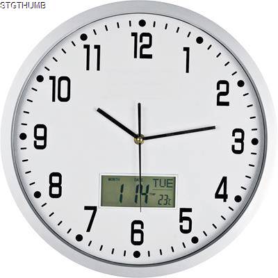 CRISMA ANALOGUE ROUND WALL CLOCK in White