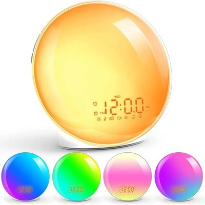 WAKE UP LIGHT SUNRISE ALARM CLOCK