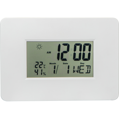 WALL CLOCK BELGRADE in White 