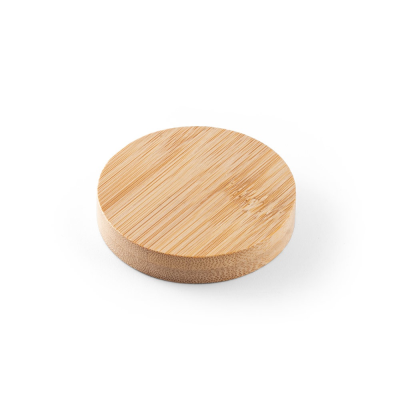 AMCHUR BAMBOO COASTER with Bottle Opener in Natural