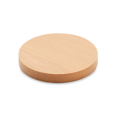 BAMBOO BOTTLE OPENER &  COASTER in Brown
