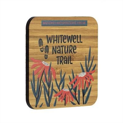 CARAMEL FINISH BAMBOO COASTER