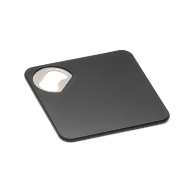 FUNFAYE COASTER with Bottle Opener in Black