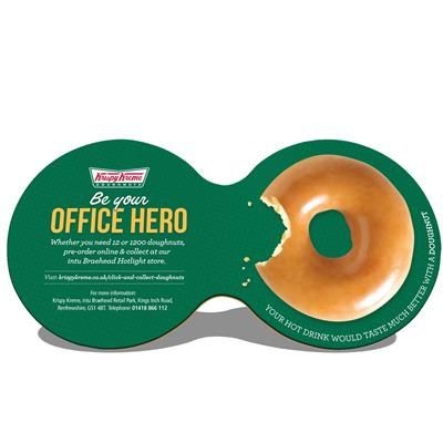 MELAMINE DOUBLE COASTER