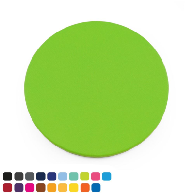 ROUND COASTER in Soft Touch Vegan Torino PU