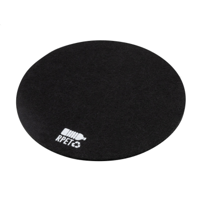 RPET FELT COASTER in Black
