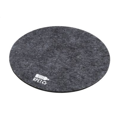 RPET FELT COASTER in Dark Grey