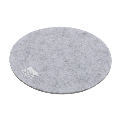 RPET FELT COASTER in Grey