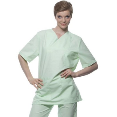 BASEL PULL OVER LADIES WORK COAT in Mints Green