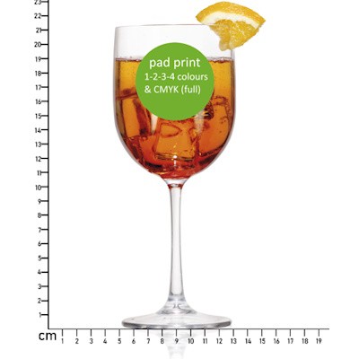475ML (16OZ) LARGE STEMMED COCKTAIL in Colour-match Shatterproof Plastic