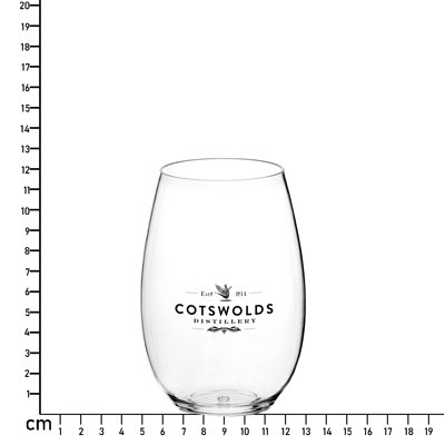 540ML (16OZ SERVE) SHATTERPROOF LONG-LIFE STEMLESS COCKTAIL GLASS