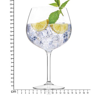 860ML (30OZ) SHATTERPROOF GIN GLASS OTTOCENTO