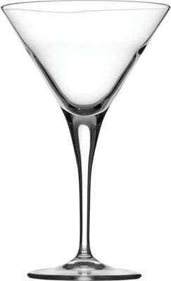 BULK PACKED YPSILON MARTINI COCKTAIL GLASS