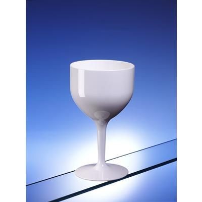 STAND OUT WHITE GIN GLASS