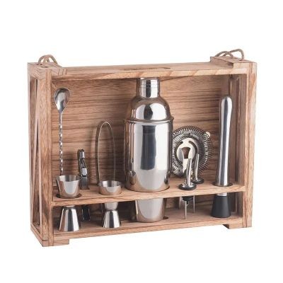 11-PIECE COCKTAIL BAR TOOL SET BARTENDER KIT