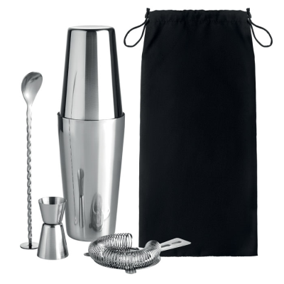 COCKTAIL SET 750 ML in Silver