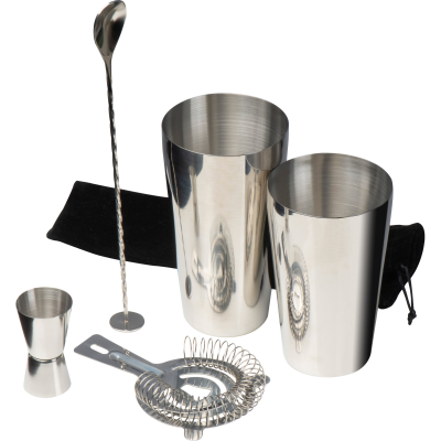 COCKTAIL SET in Silvergrey