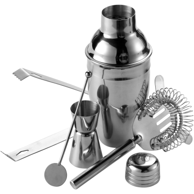 COCKTAIL SHAKER SET in Silver
