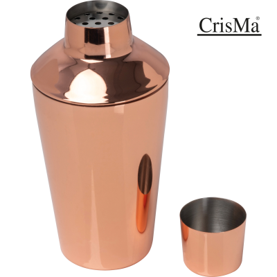 CRISMA COCKTAIL SHAKER with Copper, 500Ml in Copper 