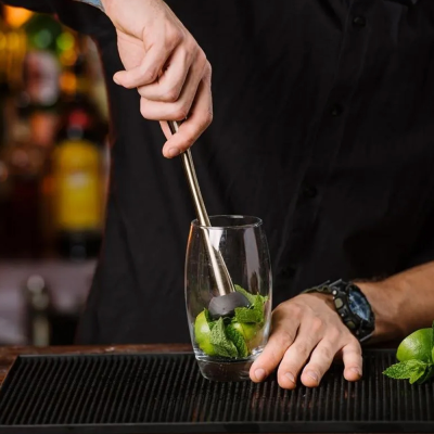 ANTIQUE BRASS MUDDLER