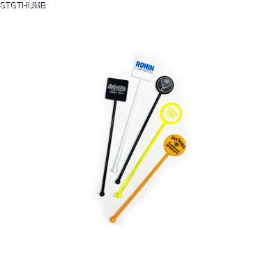 PLASTIC SWIZZLE STICK