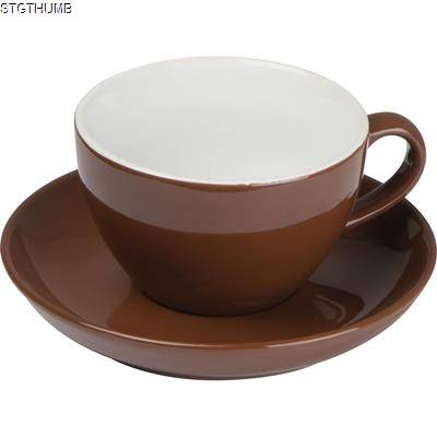 CAPPUCCINO CUP with Saucer