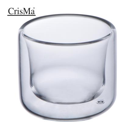DOUBLE-WALLED ESPRESSO CUP 50ML in Clear Transparent