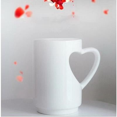 COFFEE MUG SET with Heart Shape Handle