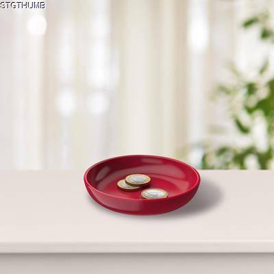 COIN DISH PLASTIC TRAY FOR COLLECTING SMALL CHANGE - PROMOTIONAL CORPORATE GIFT