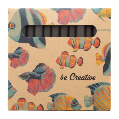 CUSTOM 12 PC CRAYON SET in Natural