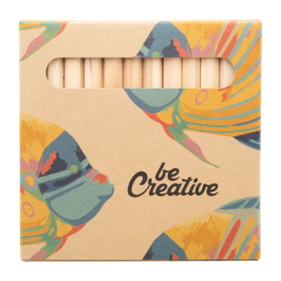 CUSTOM 12 PC PENCIL SET in Natural