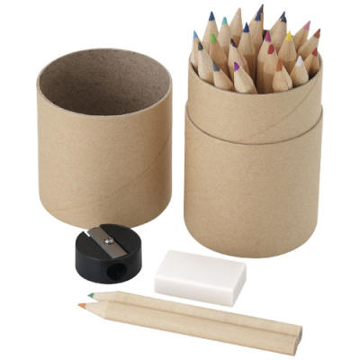 WOODBY 26-PIECE COLOUR PENCIL SET