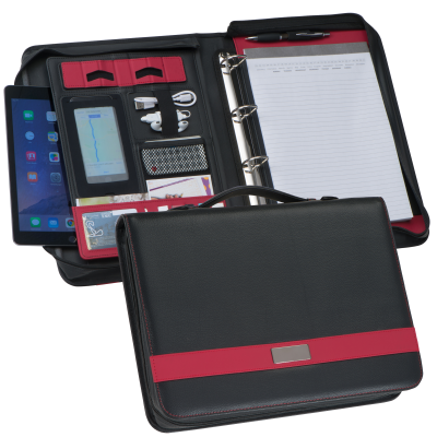 A4 CONFERENCE FOLDER MILWAUKEE in Black 