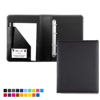 A5 RING BINDER in Soft Touch Vegan Torino PU