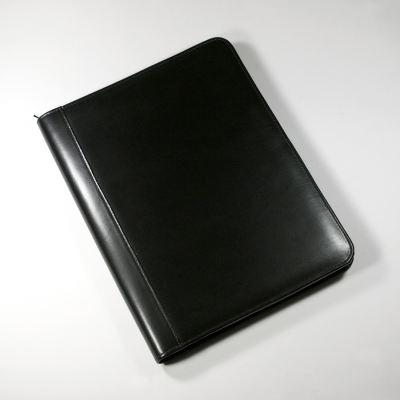BIODEGRADABLE LEATHER A4 ZIP FOLDER