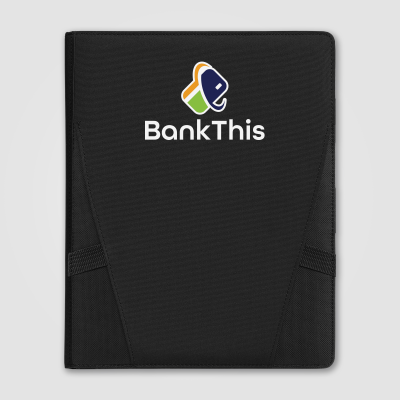 COASTAL THREADS™ REPREVE® TECH ORGANIZER PADFOLIO - A4