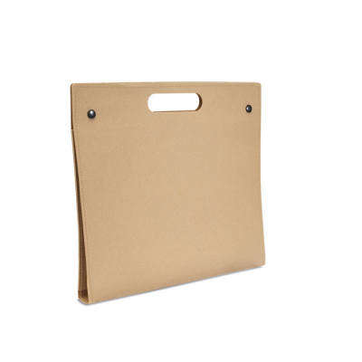 CONFERENCE FOLDER RECYCLED in Brown
