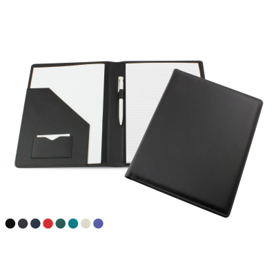 DELUXE A4 CONFERENCE FOLDER RECYCLED ECO FRIENDLY ELEATHER