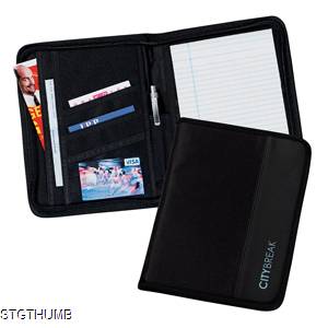 DIPLOMAT A5 ZIPPED CONFERENCE FOLDER